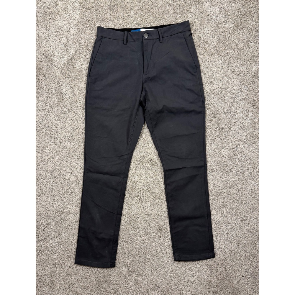Old Navy Ultimate Tech Slim Built-In Flex Chino Pants Mens 29x30 Charcoal Gray